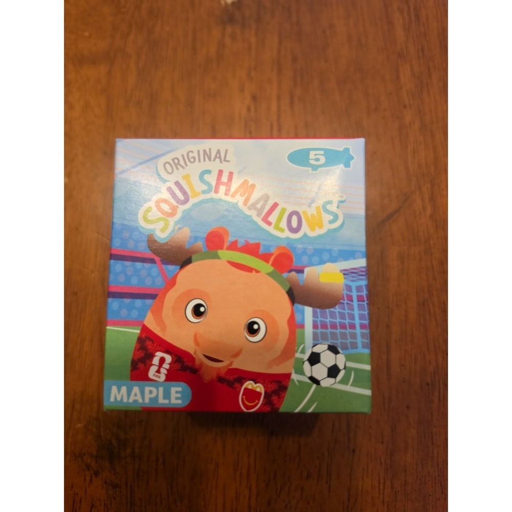 McDonald's Canada Squishmallows FIFA 2026 Plush Toy Moose Maple Mascot Country